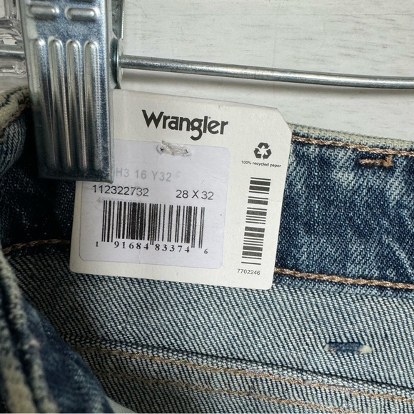 Wrangler gravity two tone acid wash westward 626 high rise boot cut jeans 28/32 - Picture 13 of 15